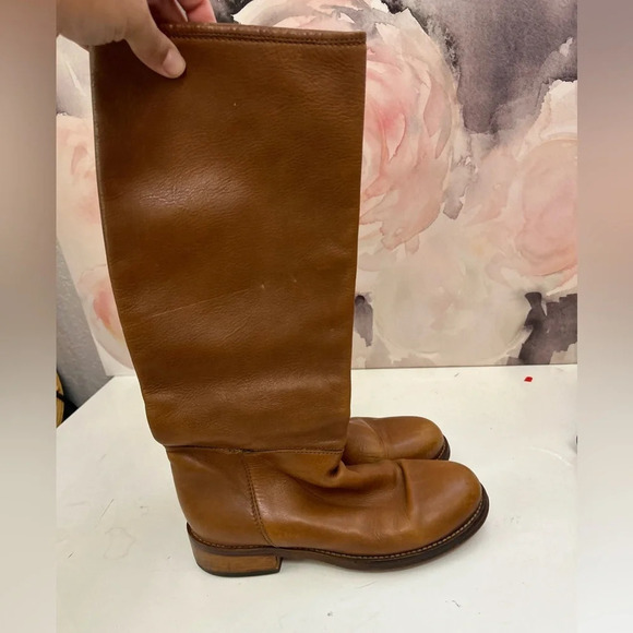 MaxMara Leather and camel Boots sz 36 - Picture 2 of 6
